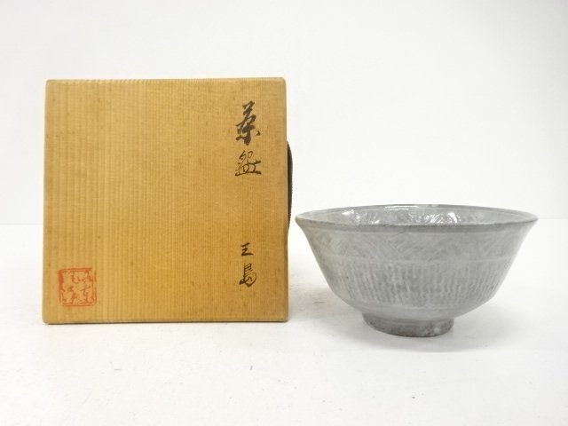JAPANESE TEA CEREMONY / MISHIMA TEA CHAWAN / ARTISAN WORK